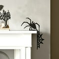 thumbnail image 4 of Halloween Decoration Outdoor Indoor Door Corner Decor,Door Topper,Halloween Room Spooky Ghost Spider Web Decor,Halloween Pumpkin Home Decor Corner Sign Decoration for Door Window Corner, 4 of 5