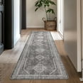 thumbnail image 3 of AIR-Runner Rug 3x7, Machine Washable Hallway Runner Rugs, Non Slip Low Pile Carpet at for Living Room Entryway Bedroom Kitchen and Corridor,Passage, Gray, 3 of 4