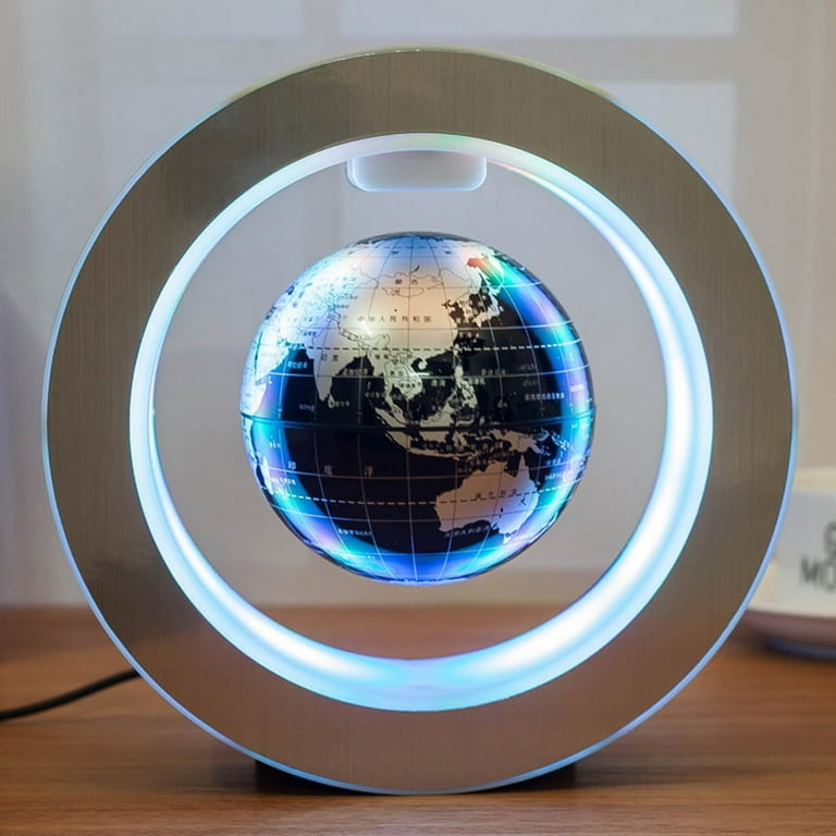 Levitating Lamp Magnetic Globe LED World Novelty Ball Learning Home Decor  New