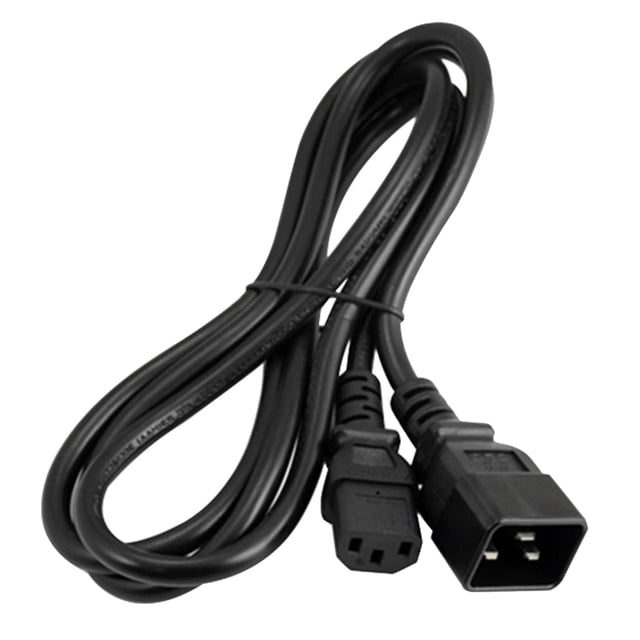 Cable de extensión de alimentación Sunnimix 6Ft 250V 10A 16A IEC 320 C13 Cable de extensión IEC C13 a C20