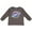 Charcoal Grey, variant on Inktastic Planet Saturn with Stars Boys or Girls Long Sleeve Toddler T-Shirt
