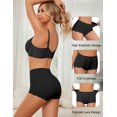 thumbnail image 7 of 3Pack Women's High Waisted Panties Moderate Tummy Control Shapewear Panties Stretch Lace Briefs for Women, 7 of 7