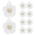 thumbnail image 1 of 10pcs Creative Pendant Charms Flower Key Chain Charms Jewelry Making Supplies, 1 of 8