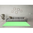 thumbnail image 3 of Ahgly Company Indoor Rectangle Abstract Emerald Green Contemporary Area Rugs, 7' x 9', 3 of 4