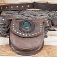 thumbnail image 5 of Leather Waist Belt with Multiple Zippered Pockets, Adjustable Fit, 5 of 16