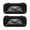 Black, variant on Hawk Black White, Carrying Case For Nintendo Switch & OLED Version, Eva Lightweight Shockproof Protective Pouch Case for Game Console & Accessories with 10 Game Card Slot & Wristband, Black