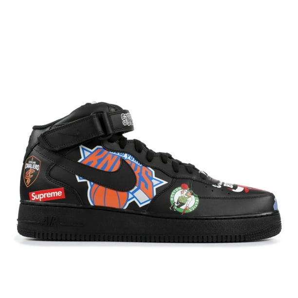 Nike Men Air Force 1 Mid 07 Supreme Aq8017 001 Size 8.5