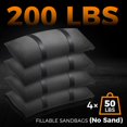 thumbnail image 2 of Bolsas de arena para base de paraguas de 90,7 kg, 4 paquetes de 200 libras, 2 of 6