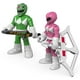 Fisher-Price Imaginext Power Rangers Garde-Forestier Vert & Garde-Forestier Rose – image 3 sur 5