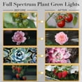 thumbnail image 7 of iPower 3 Tube LED Grow Light with Full Spectrum for Indoor Plants, Adjustable Gooseneck, 3 Light Modes&10 Dimmable Levels, 3 Auto Timing Modes, White, 2 Pack, 7 of 7