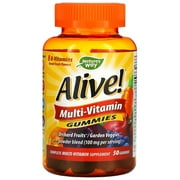 Nature's Way Alive! Multivitamin Gummies, Orchard Fruit and Garden Veggies 50 ea