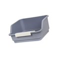 thumbnail image 2 of Caja de arena para gatos con , caja de arena para gatos, extra grande, para gatos pequeños y grandes gris, 2 of 8