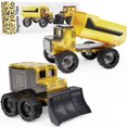 thumbnail image 1 of Bloques magnéticos de construcción de camiones Learn & Grow Mega Movers, 1 of 7
