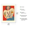thumbnail image 2 of Romanian Blouse (La Blouse Roumaine) - From an Original Color Lithograph by Henri Matisse c.1940 - Fine Art Matte Paper Print (Unframed) 20x26in, 2 of 4