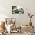 thumbnail image 4 of Farmhouse Country Wall Art, Vintage Barn Picture Canvas Wall Art, Old Truck Canvas Prints, Sunset in The Countryside Landscape Canvas Painting for Farmhouse Living Room Wall Decor 12x18 Inches, 4 of 6