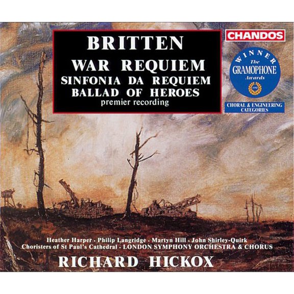 Richard Hickox - War Requiem / Ballad of Heroes - Music & Performance - CD