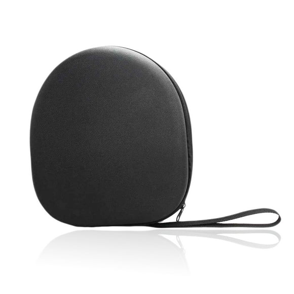 Guardoinrt Étui de Transport pour Casque, Pochette de Rangement Universelle en Nylon pour Écouteurs, Conteneur de Sport, Fournitures Ménagères Noir 1Ensemble