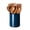 Flambe Blue, variant on Utensil Holder, 6.7" Ceramic Kitchen Utensil Crock for Countertop Cooking, Modern Utensil Caddy Jar Organizer for Farmhouse Kitchen Counter Décor,