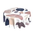 thumbnail image 2 of YFYANG 60 inch Round Table Cloth, Reusable Polyester Watercolor Mushroom Pattern Table Cover for Indoor Outdoor Kitchen Restaurant Table Decoration Tablecloths, 2 of 8