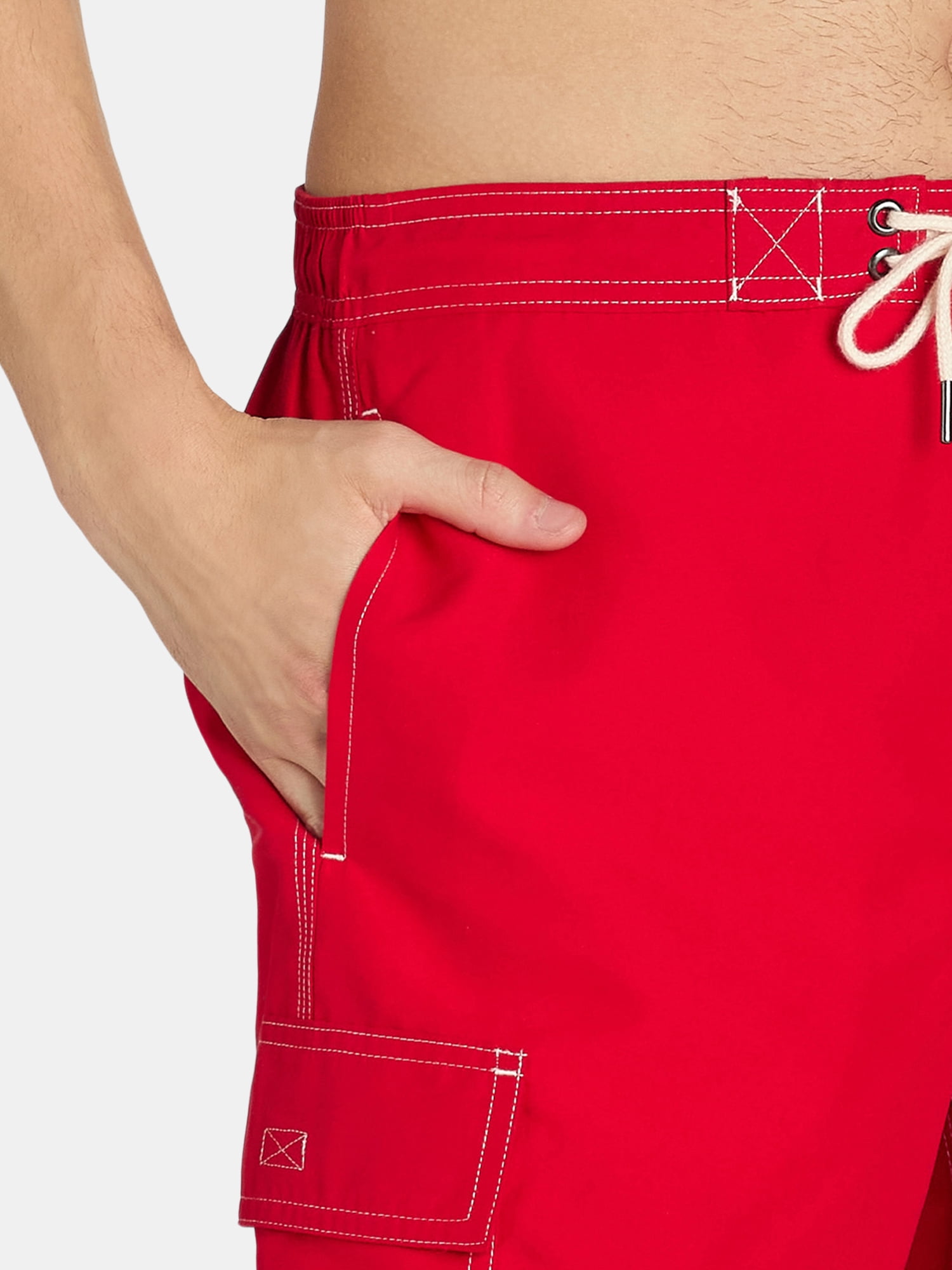 George Men's & Big Men's Cargo E-Board Shorts, 9" Inseam, Size S-3XL