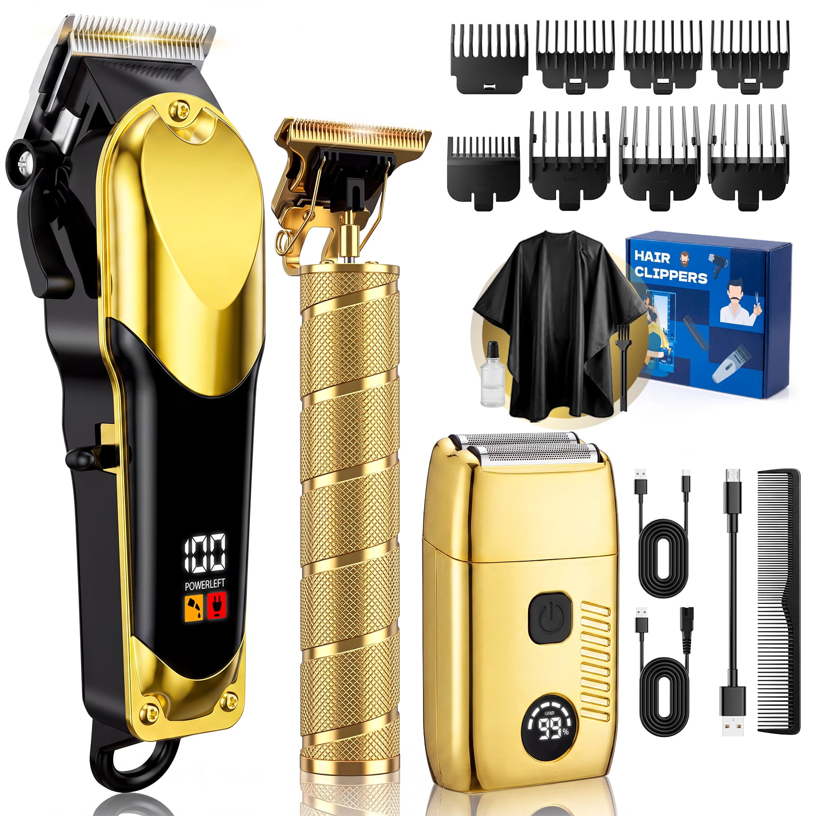 Panasonic Beard Trimmer for Men Cordless Precision Power, Hair