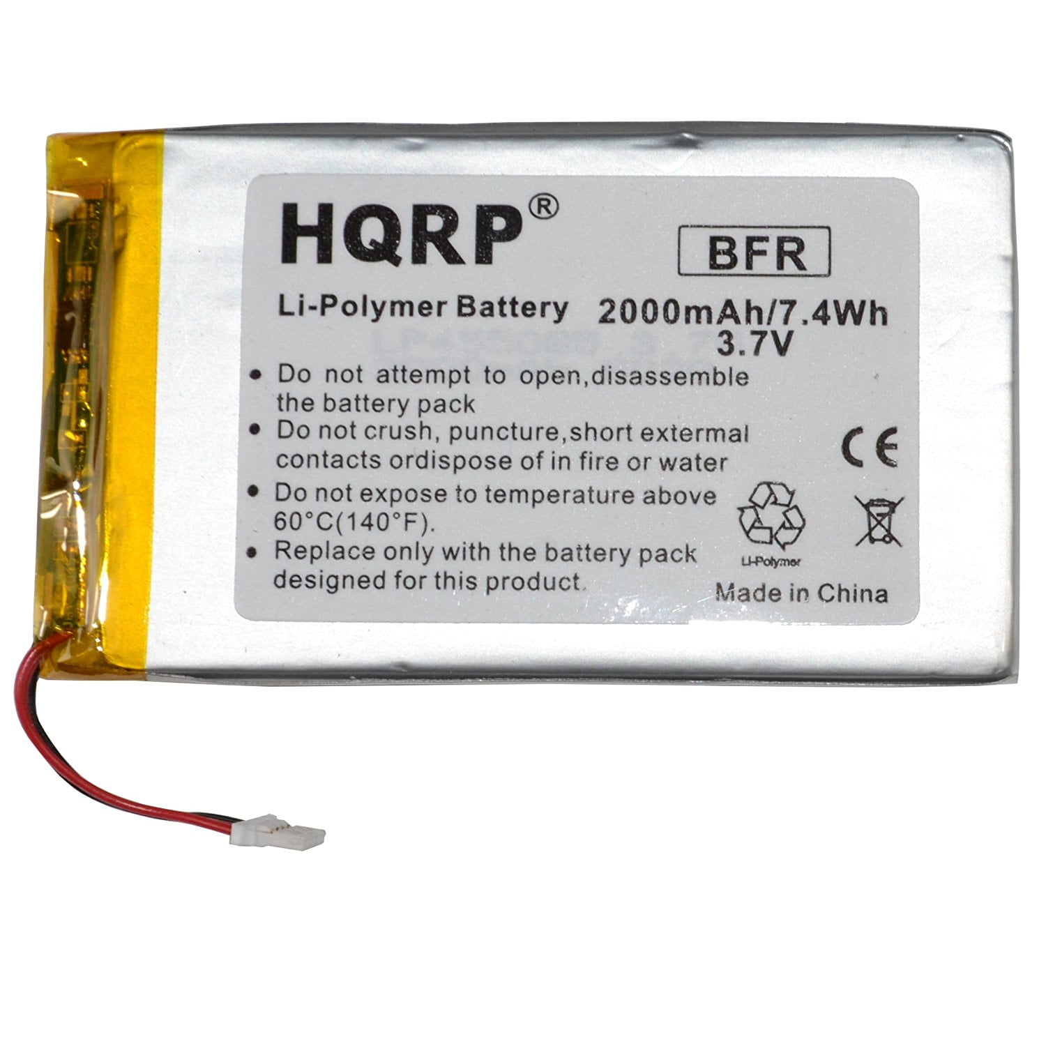 HQRP Battery for RCA Voyager II 7" Tablet RCT6773W22B RCT6773W22