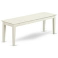 thumbnail image 4 of Dining Room Set 6Pc Rectangular Table & Chairs - 60 Inch Table, 4 Vertical Chairs, Bench, 4 of 6