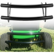 ECOTRIC  Metal Front Bumper Protector Brush Guard  Compatible with John Deere LX Series LX255 LX266 LX277 LX279 LX288 Bumper Bar Lawn Mower Garden Tractor