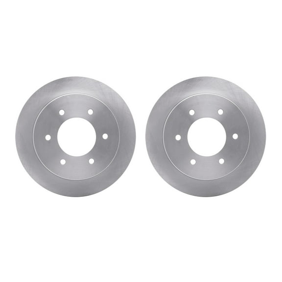 Dynamic Friction Company Rear Brake Rotors 6002-92004