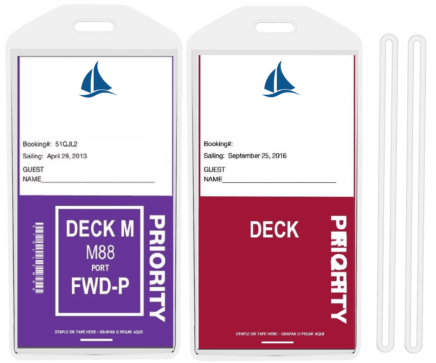 Cardinals Bird Cruise Luggage Tag For Travel Tags Accessories 2 Pack Luggage Tags