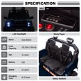 thumbnail image 4 of VOLTZ TOYS Licensed Ford F-150 Raptor 24V 2-Seater Ride-On Truck for Kids – Dual 45W Motors, Remote Control, LED Lights & Music, 4 of 6