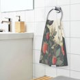 thumbnail image 3 of Yayeee 100% Cotton Hand Towels for Bathroom 16" x 28" Soft Absorbent Kitchen Towel, Happy Ghost, 3 of 7