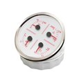 thumbnail image 1 of 110mm 4 In 1 Gauge Fuel Level 12V Voltmeter Water Temp. Oil Pressure With Backlight ,Universal Compatibility, 1 of 6