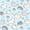 Light Blue 02, variant on Manfei Kawaii Pet Twin Quilt Set, Spring Cherry Blossoms Twin Coverlet Set, Pink, 2pcs, 1 Bedspread and 1 Pillowcase