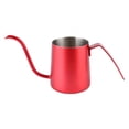thumbnail image 1 of Eddwiin 250ml Stainless Steel Hand Drip Coffee Pot Pour Over Gooseneck Tea Kettle Household(1), 1 of 8