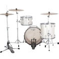 thumbnail image 3 of Ludwig NeuSonic 3-Piece Downbeat Shell Pack With 20" Bass Drum Silver Silk, 3 of 5