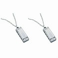 thumbnail image 1 of 2X Mini Harmonica Necklace 4 Hole 8 Tone Harmonica Portable Musical Instrument for Children and Beginners, 1 of 6