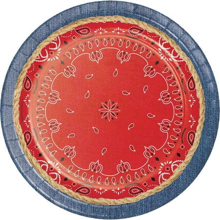 Bandanarama Paper Plates