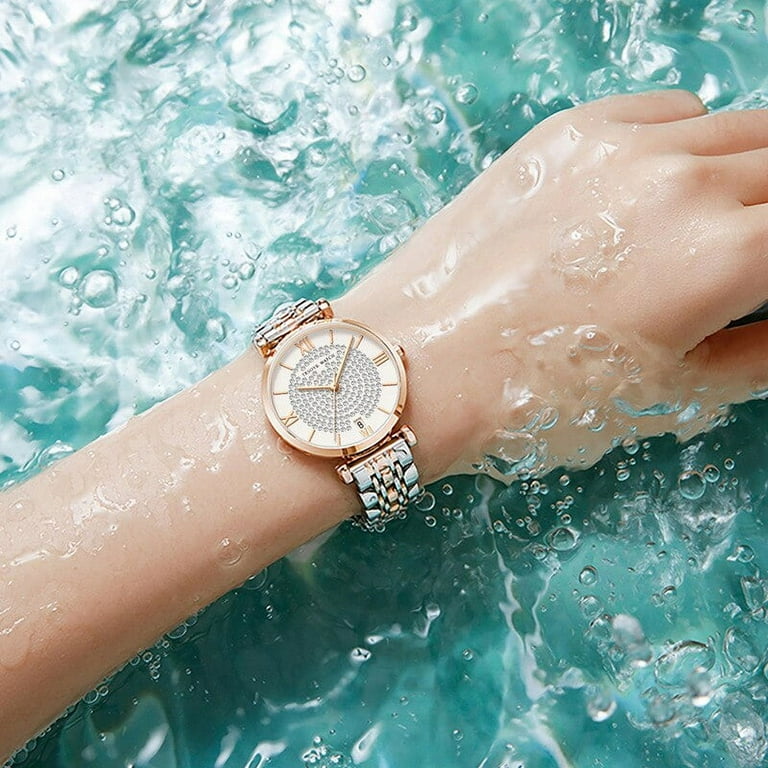 Womens designer top rose gold watches