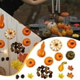 thumbnail image 2 of Clearance Under $5 Decorations Decor Pumpkins Artificial For Fall Table Leaves Maple Thanksgiving Home Decor Multicolor, 2 of 8