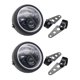 thumbnail image 1 of 2piezas 6.5 Pulgadas LED Motocicleta  Hilo  Lámpara Bombilla DRL para  Cafe Racer, 1 of 1