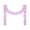 Pink, variant on 16.4 ft Christmas Tinsel Garland with Light, Multicolor, Pastel Christmas Candy Decorations Prelit Tinsel Garland Battery Operated 50 LED Hanging for New Year Party Decor
