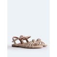 thumbnail image 3 of Free Assembly Women's Knot Flat Sandals, 3 of 7