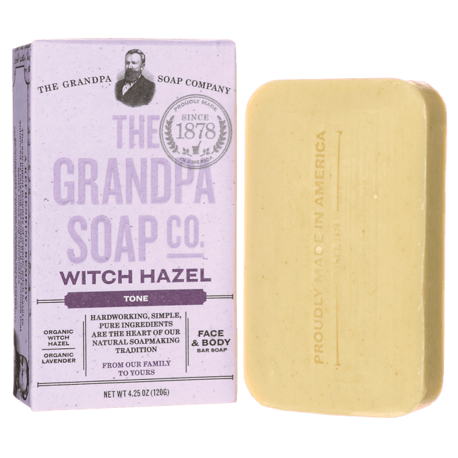 GRANDPA'S, SOAP,WITCH HAZEL 4.25 OZ