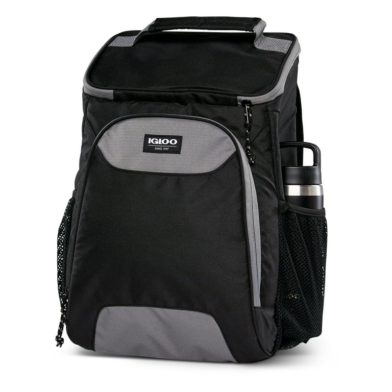 Igloo Laguna Top Grip 24 Can Backpack Cooler with 24-oz Stainless Steel  Bottle 