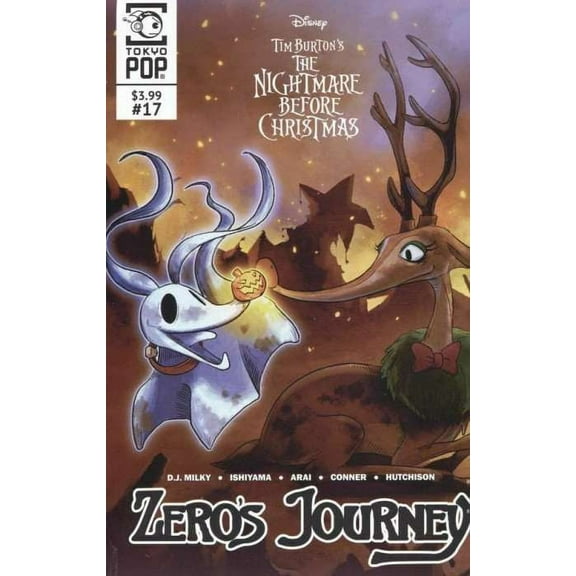 Nightmare Before Christmas: Zero's Journey #17 VF ; Tokyopop Comic Book