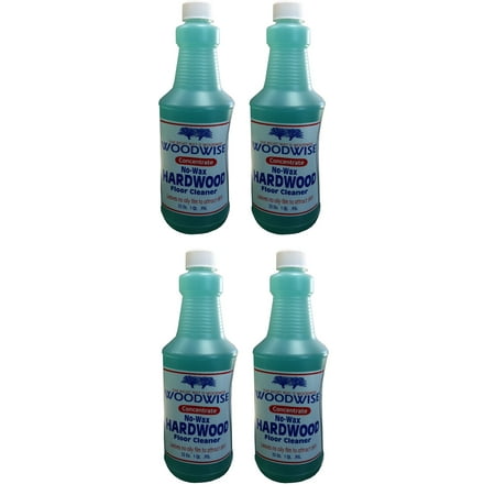 Woodwise No Wax Hardwood Floor Cleaner Concentrate 32oz Pack Of