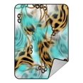 thumbnail image 1 of ABPHQTO Manta polar de leopardo Manta trasera de forro polar 145x200 cm, 1 of 1