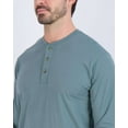 thumbnail image 3 of Real Essentials 3 Pack: Men's Cotton Short & Long Sleeve Henley T-Shirt Performance Activewear (Available In Big & Tall), 3 of 5