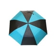 thumbnail image 2 of Misty Harbor Automatic Open Two Person Rain Umbrella Black Teal, 2 of 3